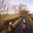 Quiet country lanes perfect for hacking.